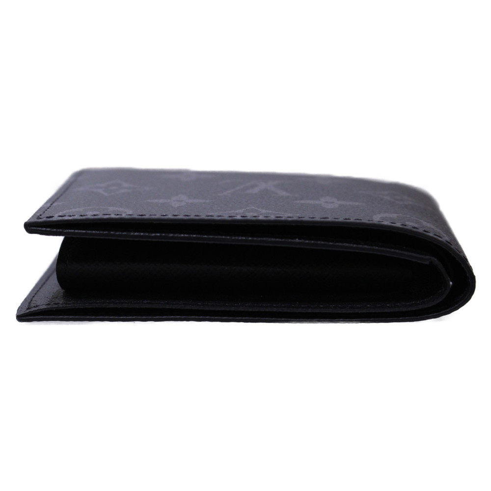 Louis Vuitton Monogram Eclipse Folding Wallet Bla… - image 4